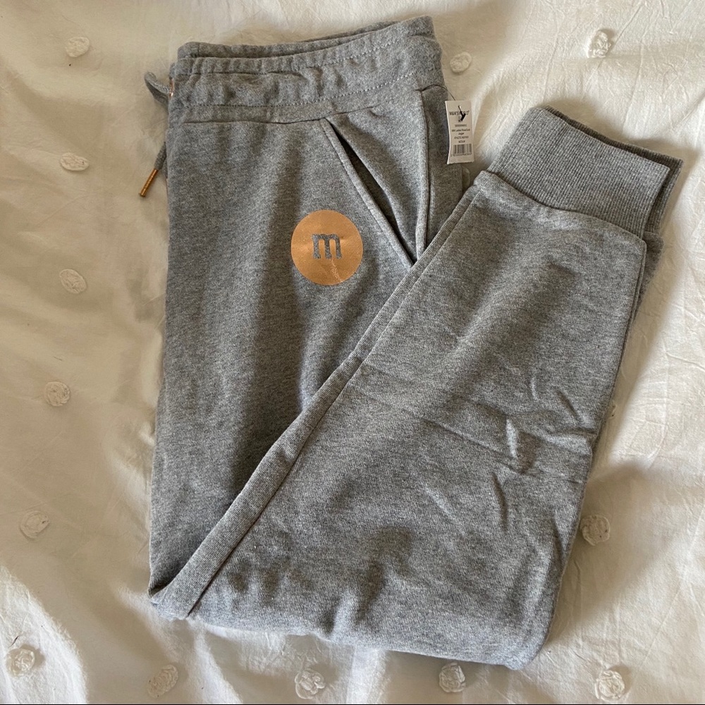 M&M Heather Rose Gold Joggers